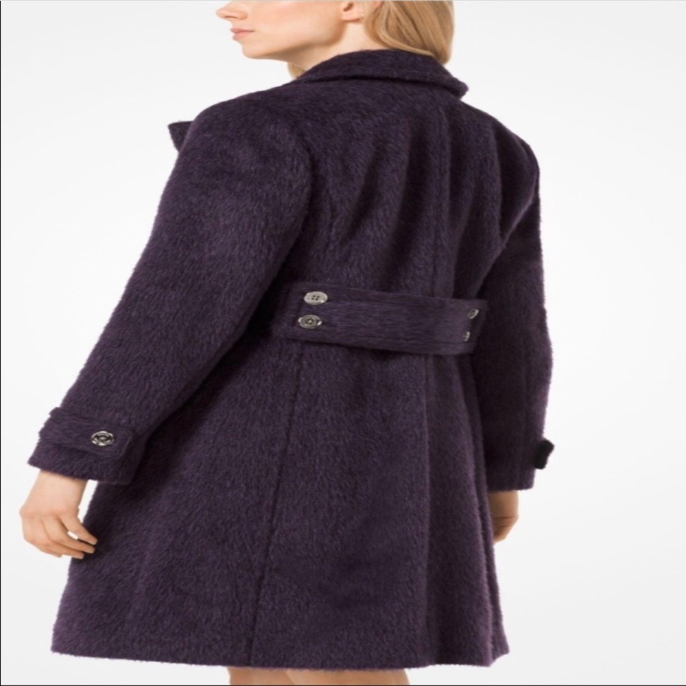 Eggplant color coat “new “